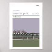 Somerset Park, Ayr Haynes Manual Style Print. Poster (Voorkant)