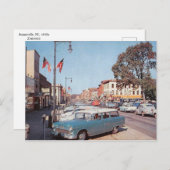 Somerville, New Jersey, Vintage van Uitzicht Briefkaart (Voorkant / Achterkant)