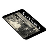 Somerville NJ, Main Street Uitzicht, stijl Magneet (Rechterzijde)