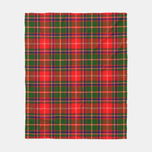 Somerville Plaid Fleece Deken (Voorkant)