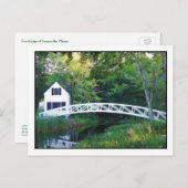 Somesville Footbridge Briefkaart (Voorkant / Achterkant)