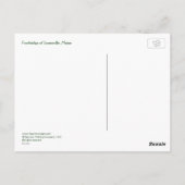 Somesville Footbridge Briefkaart (Achterkant)