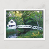 Somesville Footbridge Briefkaart (Voorkant)