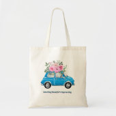 Something Beautiful Is Approaching Tote Bag  (Voorkant)