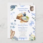Something Bleu Charcuterie Boards & Bows Bruids- Kaart (Voorkant)