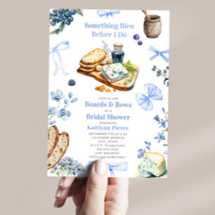 Something Bleu Charcuterie Boards & Bows Bruids- Kaart