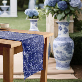 Something Blue Before I Do Bloemachtige Bruiloftsb Medium Tafelloper