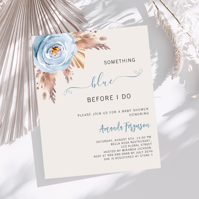 Something blue before I do boho Bridal Shower (Creator heeft geüpload)