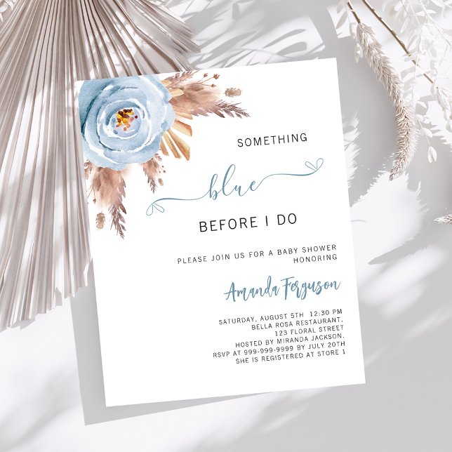 Something blue before I do boho Bridal Shower (Creator heeft geüpload)