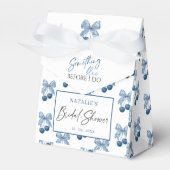Something Blue Before I Do Bridal Shower Bedankdoosjes (Voorkant Zijde)
