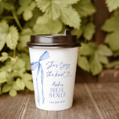 Something Blue Before I Do Bruidsfeest Papieren Be Papieren Bekers