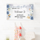 Something Blue Before I Do Floral Welcome Spandoek (Insitu)