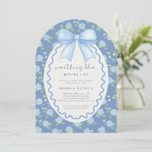Something Blue Before I Do Hortensia Bruidsmeisjes Kaart