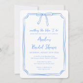 "Something Blue Before I Do" (Iets blauw voordat i Kaart (Voorkant)