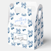 Something Blue Before I do Theme Bridal Shower Bedankdoosjes (Geopend)