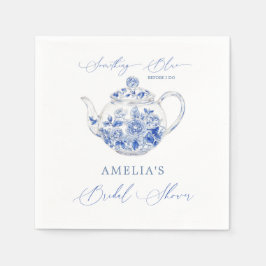 Something Blue Bruids Shower Toile Servet
