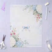 Something Blue Bruidsfeest | Blauwe Hortensia Tissuepapier (Craft)