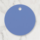 Something Blue Bruidsfeest Favor Taggen Bedankjes Labels (Achterkant)
