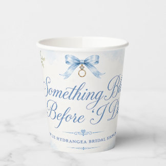 Something Blue Bruidsfeest Papieren Bekers | Blauw