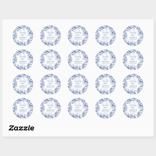 Something Blue Bruidsfeest Stickers (Vel)