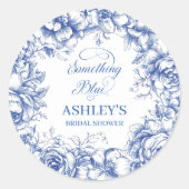 Something Blue Bruidsfeest Stickers (Voorkant)