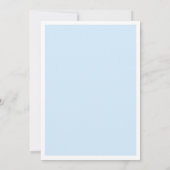 Something Blue Bruidsfeest Uitnodiging (Achterkant)