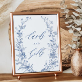 Something Blue Bruidsfeest Uitnodigingskaarten en  Poster