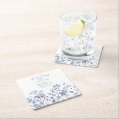 Something Blue Bruiloft Trouwerij Papieren Feestho Kartonnen Onderzetters (Insitu)