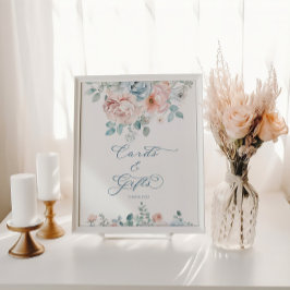 Something Blue Bruiloft Uitnodigingskaarten en Cad Poster