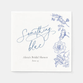 Something Blue Bruiloftsshower Servet