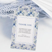 Something Blue Calla Lily Ribbon Bow Vrijgezellenf Cadeaulabel