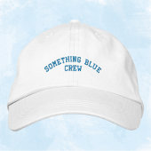 Something Blue Crew Bruidsfeest Schattigee Bachelo Geborduurde Pet