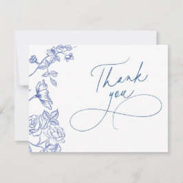 Something Blue Dankkaart Bedankkaart