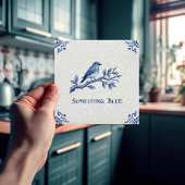 Something Blue | Delft Blue Dutch Style  Tegeltje