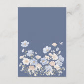 Something Blue Enclosure Card Details Informatiekaartje (Achterkant)