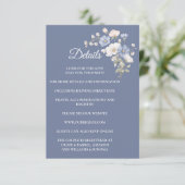 Something Blue Enclosure Card Details Informatiekaartje (Staand voorkant)