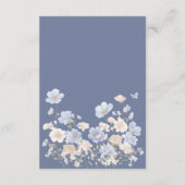 Something Blue Enclosure Card Details Informatiekaartje (Achterkant)