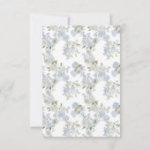 Something Blue Maid of Honor Wedding Proposal Card Bedankkaart (Achterkant)