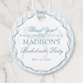 Something Blue Ondergoed Bruidsmeisjesfeest Bruids Bedankjes Labels