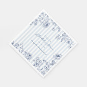 Something Blue Papieren Servetten Bruiloftsfeest (Hoek)