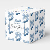 Something Blue Thema Bruidsdouche Bedankdoosjes (Voorkant Zijde)