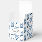 Something Blue Thema Bruidsdouche Bedankdoosjes (Geopend)