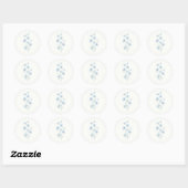 Something Blue Trouw Envelope Zegell sticker (Vel)