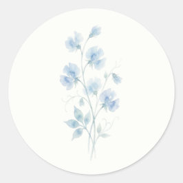 Something Blue Trouw Envelope Zegell sticker