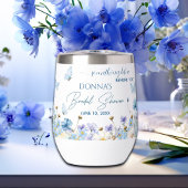 Something Blue voor 'I do' Floral Vrijgezellenfees