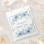 SOMETHING BLUE VOOR I DO FLORALE BRUIDSSHOWER  BEDANKZAKJE (Geknipt)