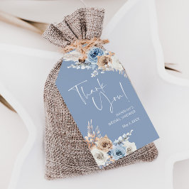 Something Blue voor ik trouw Bruidsfeest Cadeaulabel