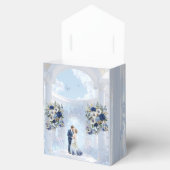 Something Blue Wedding Favor Box Bedankdoosjes (Geopend)