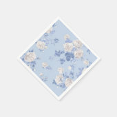 Something Blue Wildflower Boeket Bruidsfeest Servet (Hoek)