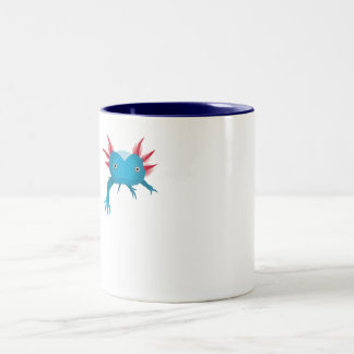 Something in my drink tweekleurige koffiemok